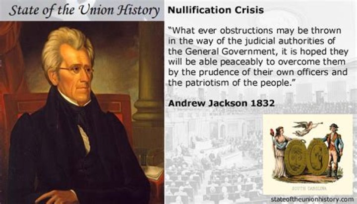 Why was the nullification crisis of 1832 important