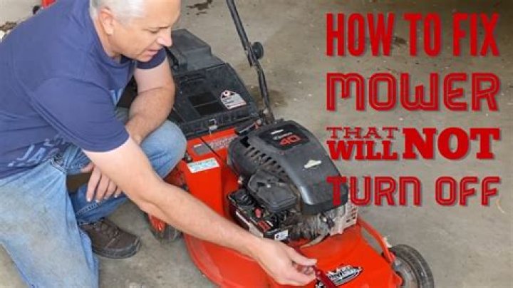 Why wont my lawnmower start when its hot