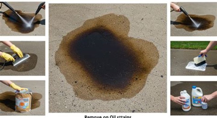 Will degreaser remove oil from driveway
