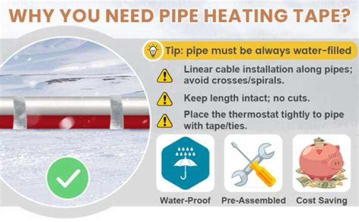 Will heat tape unfreeze pipes