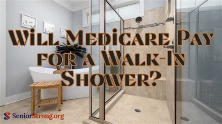 Will Medicare help pay for a walk-in shower