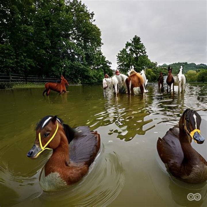 Would you rather battle a horse-sized duck or 100 duck-sized horses